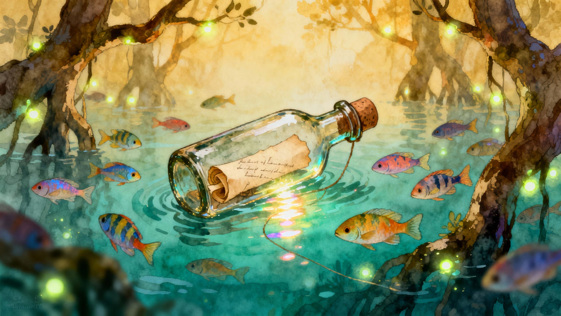 The Sea-Glass Star Chapter 2: Mangrove Whispers - Fossil Art Creations 
