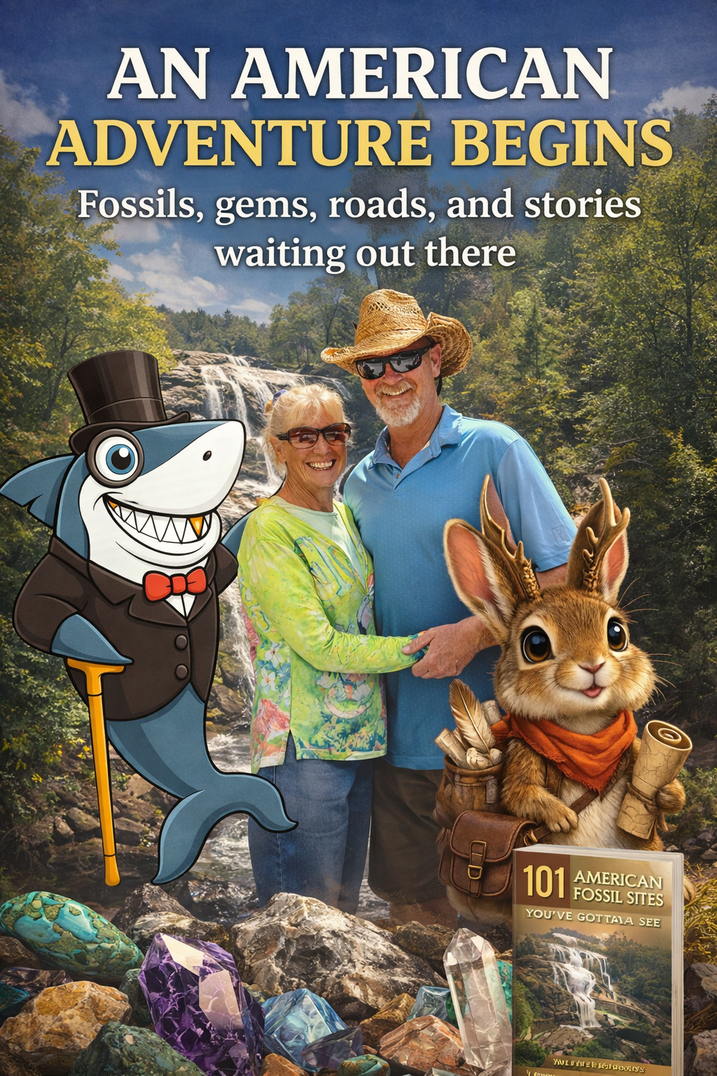 An American Adventure Begins: Fossils, Roads, Stories, and the Hunt for What’s Still Waiting