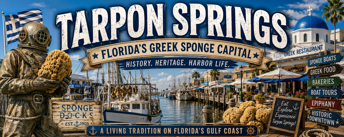 Explore Tarpon Springs: Florida’s Greek Coast