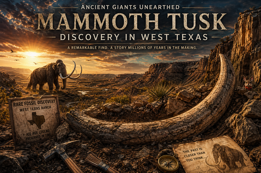 Ancient Giants Unearthed: Massive Mammoth Tusk Discovery in Texas