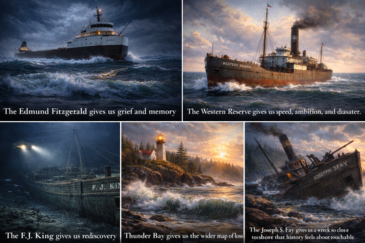 Maritime tragedy and rediscovery moments