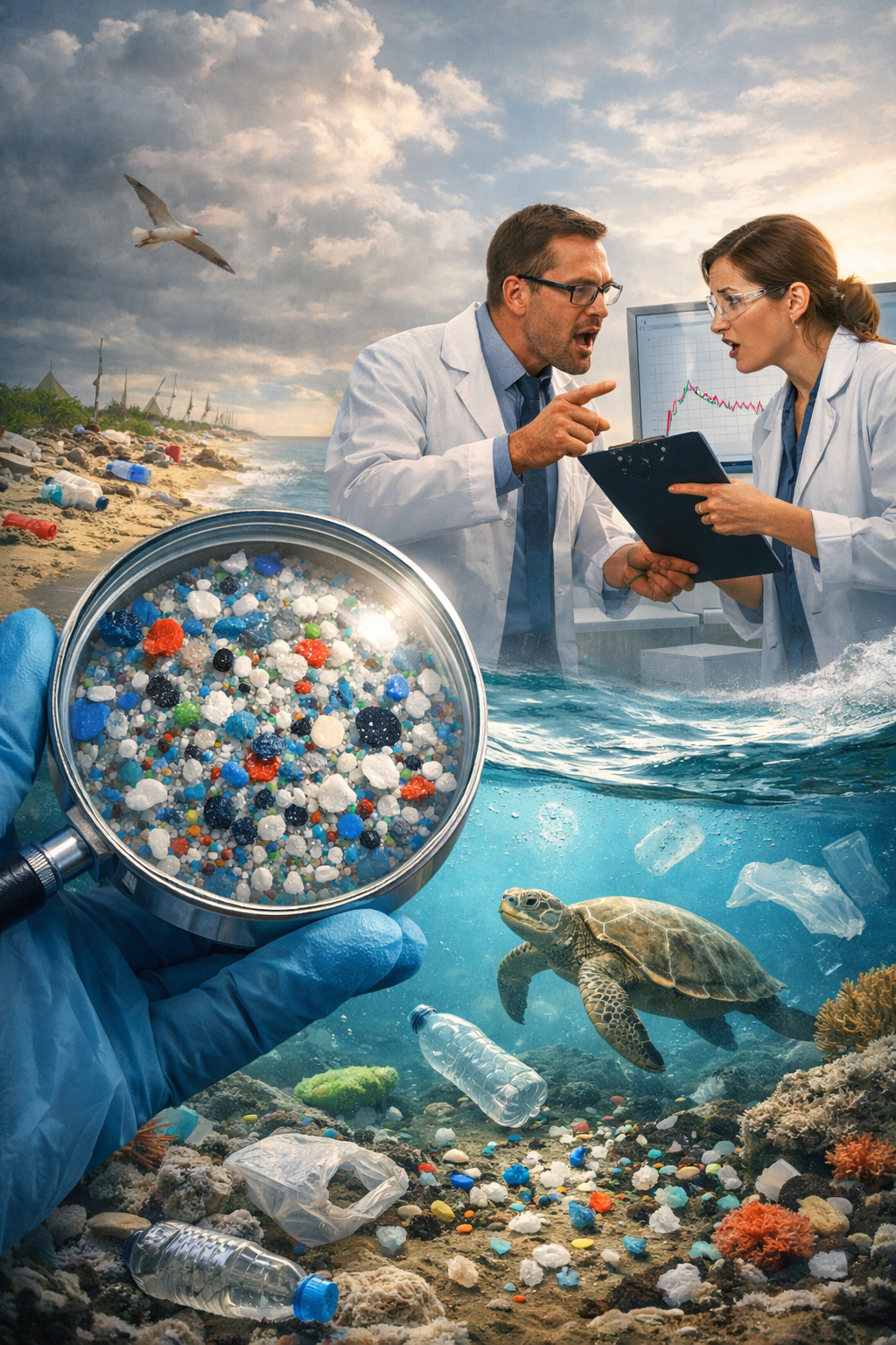 Microplastics: The Science Fight Happening in Public