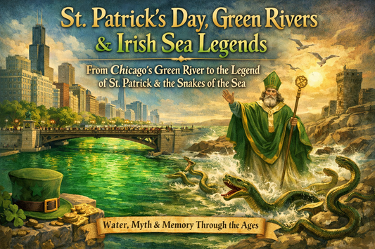 St. Patrick’s Day and the Water: Irish Legends, Green Rivers, and the Wild Pull of the Sea
