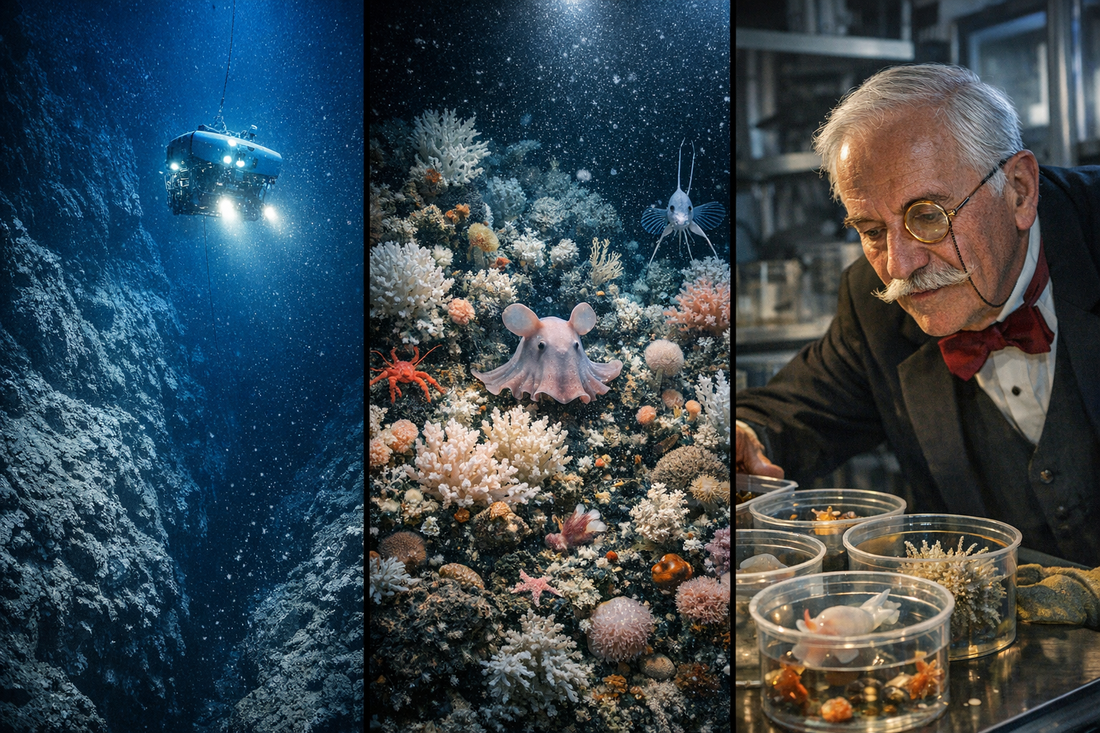 Underwater exploration off Uruguay's coast