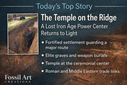Unearthing a lost Iron Age temple