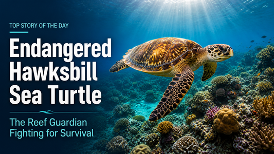 Endangered Hawksbill Sea Turtle: The Reef Guardian Fighting for Survival