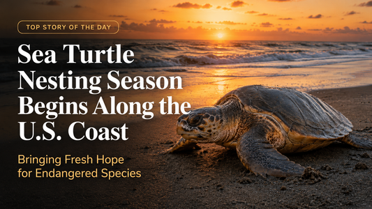 Sea Turtle Nesting Season Begins Along the U.S. Coast — Bringing Fresh Hope for Endangered Species