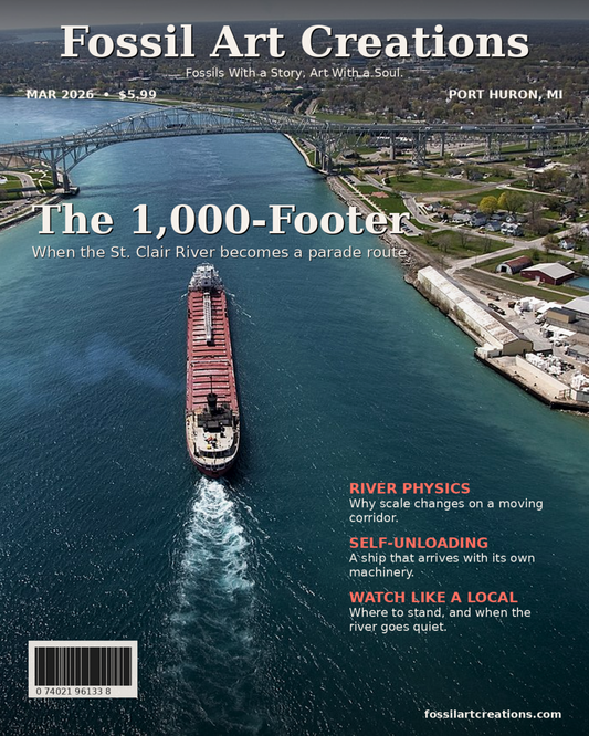 The 1,000-Footer That Turns the St. Clair River Into a Parade Route