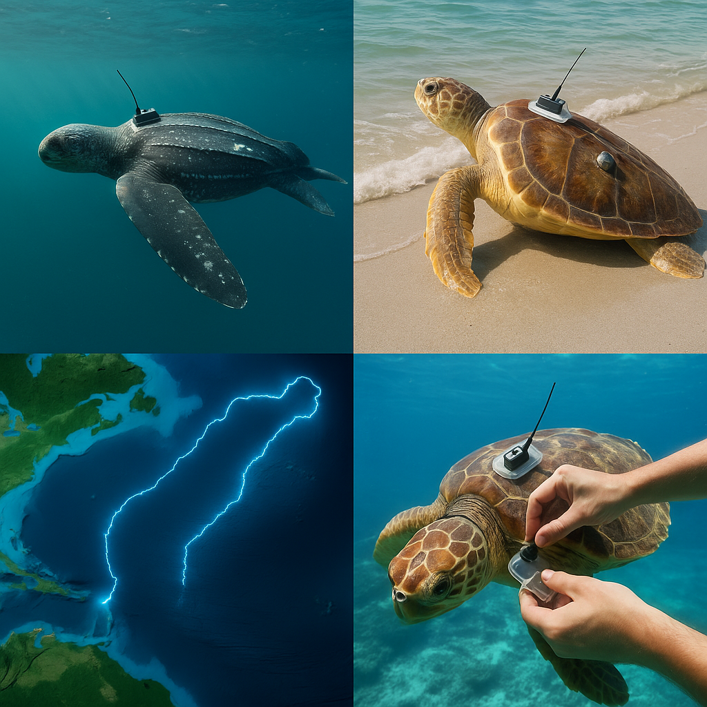 Sea Turtles With Secret Maps - Fossil Art Creations 