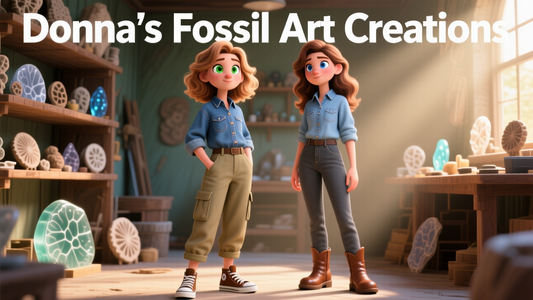 Follow Donna's Fossil Art Creations