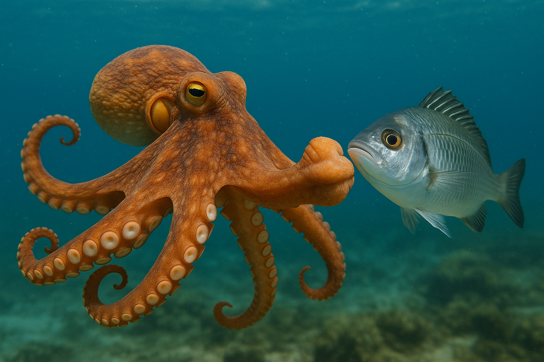 The Octopus That Punches Fish