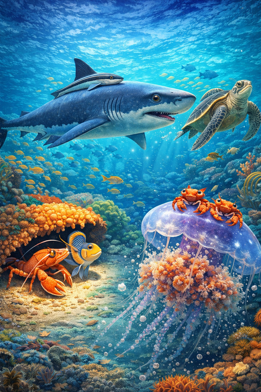 Santa’s Sleigh Team, But Make It Marine: The Animals That Carry Others