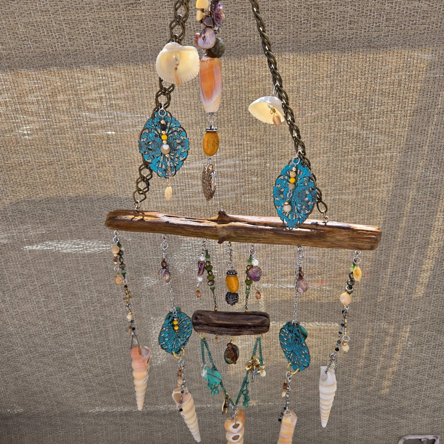 Ocean Wind Chimes & Suncatchers | Fossil Art Creations
