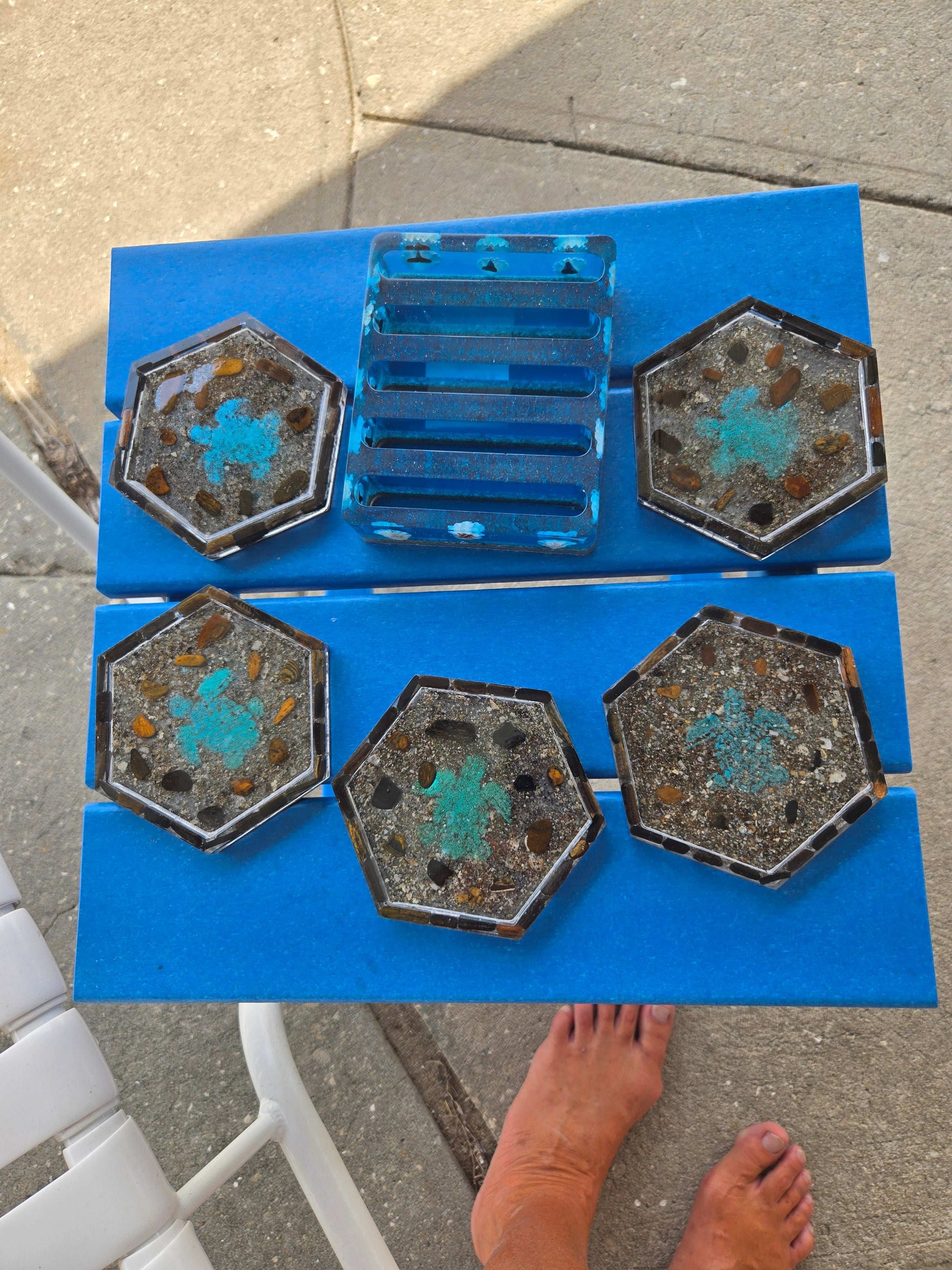 Tropical Tide Coaster Set