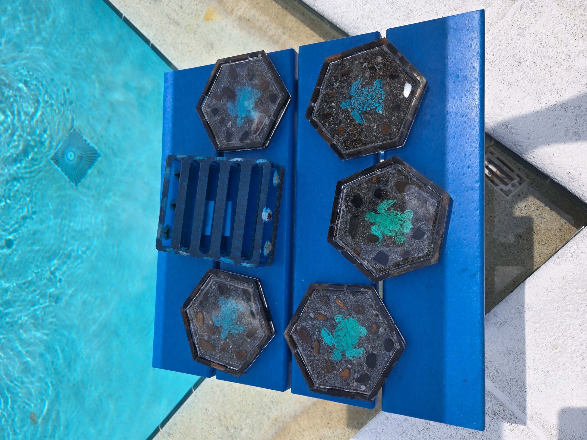 Tropical Tide Coaster Set