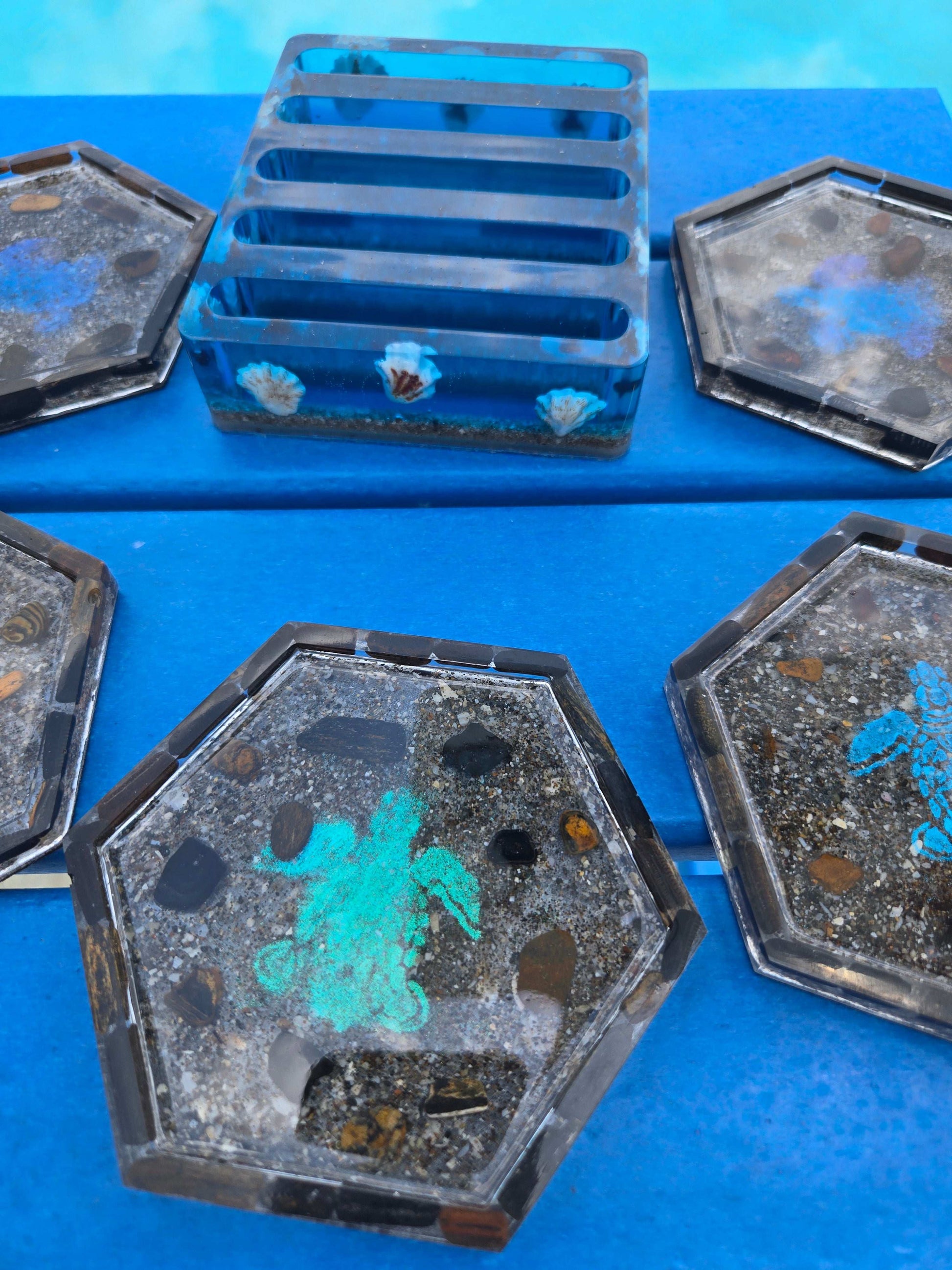 Tropical Tide Coaster Set