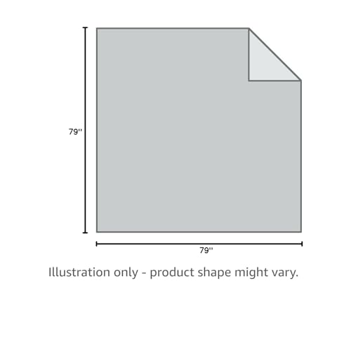 Picnic Blankets 79"x79" Extra Large Outdoor Blanket Beach Blanket Waterproof SandProof Picnic Mat Washable Foldable Portable for Grass Lawn Beach Camping (White with Flowers)