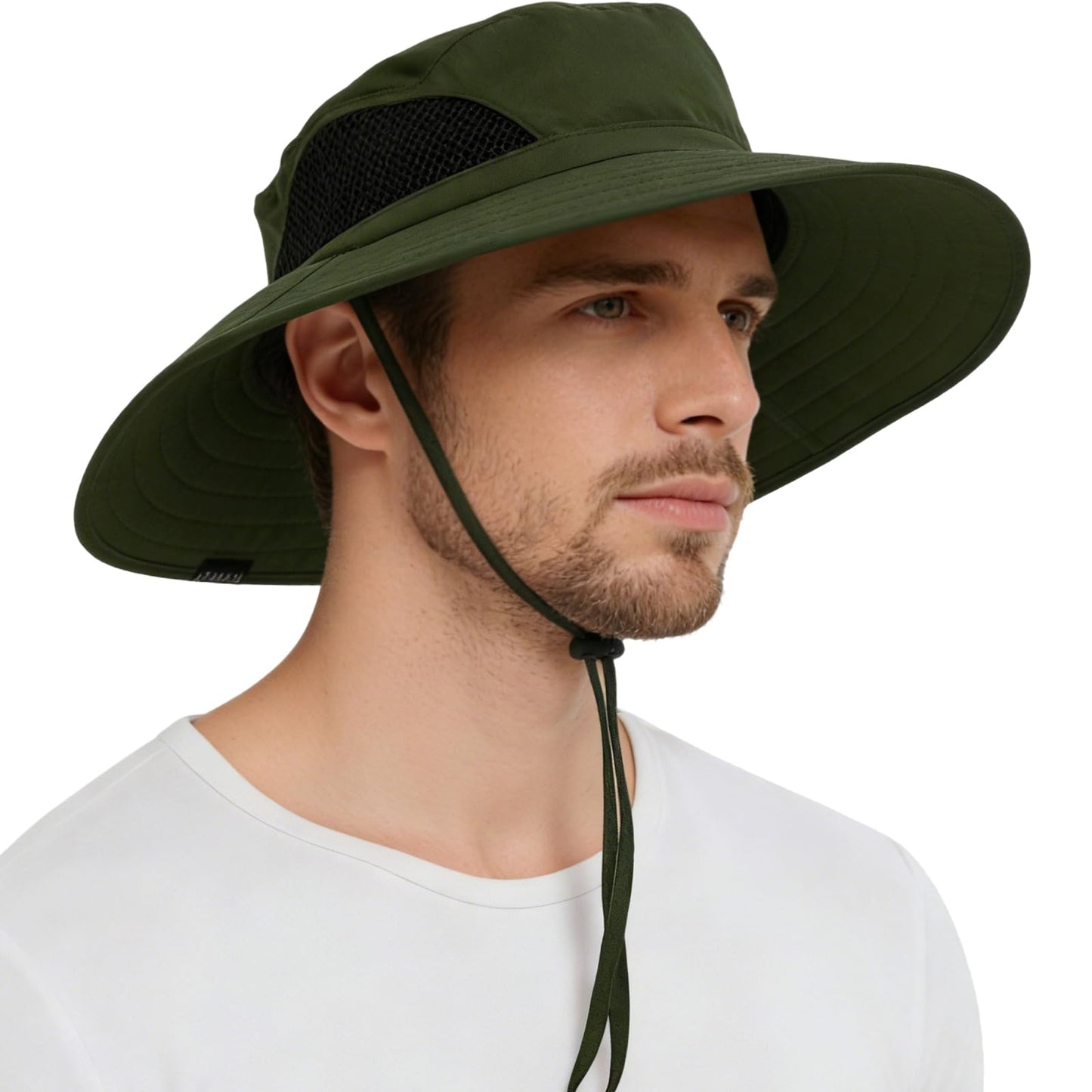 EINSKEY Wide Brim Sun Hat, UPF 50+ UV Protection Waterproof Packable Bucket Hat for Men & Women, Fishing Hiking Beach Garden