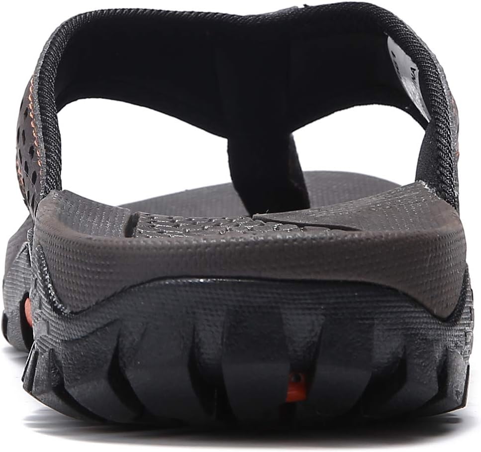 KIIU Mens Thong Sandals Indoor and Outdoor Beach Flip Flop