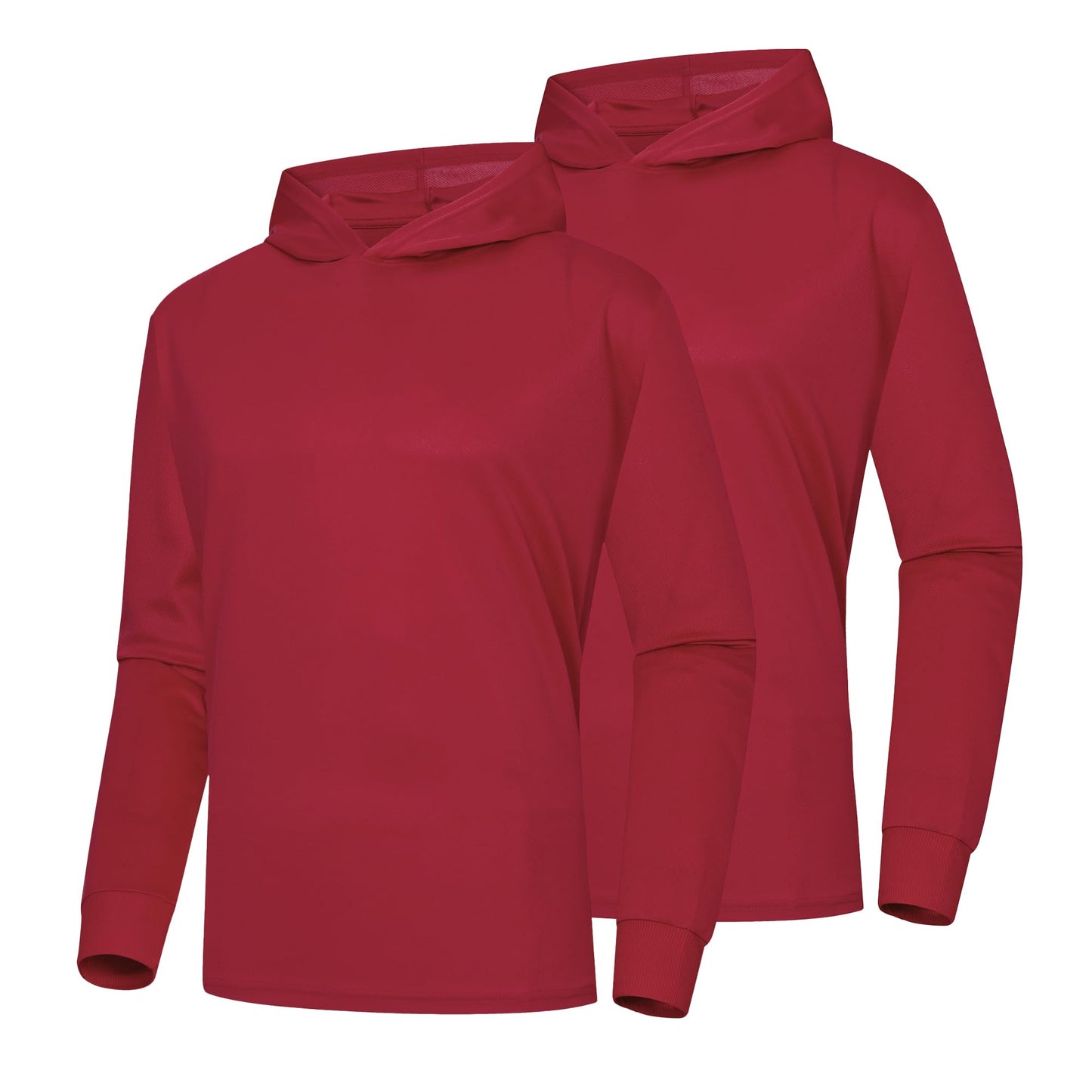 ProtectX High Visibility Sun Protection Lightweight Long Sleeve Hoodie, UPF 50+ Quick-Dry, SPF UV Shirt, Active Wear