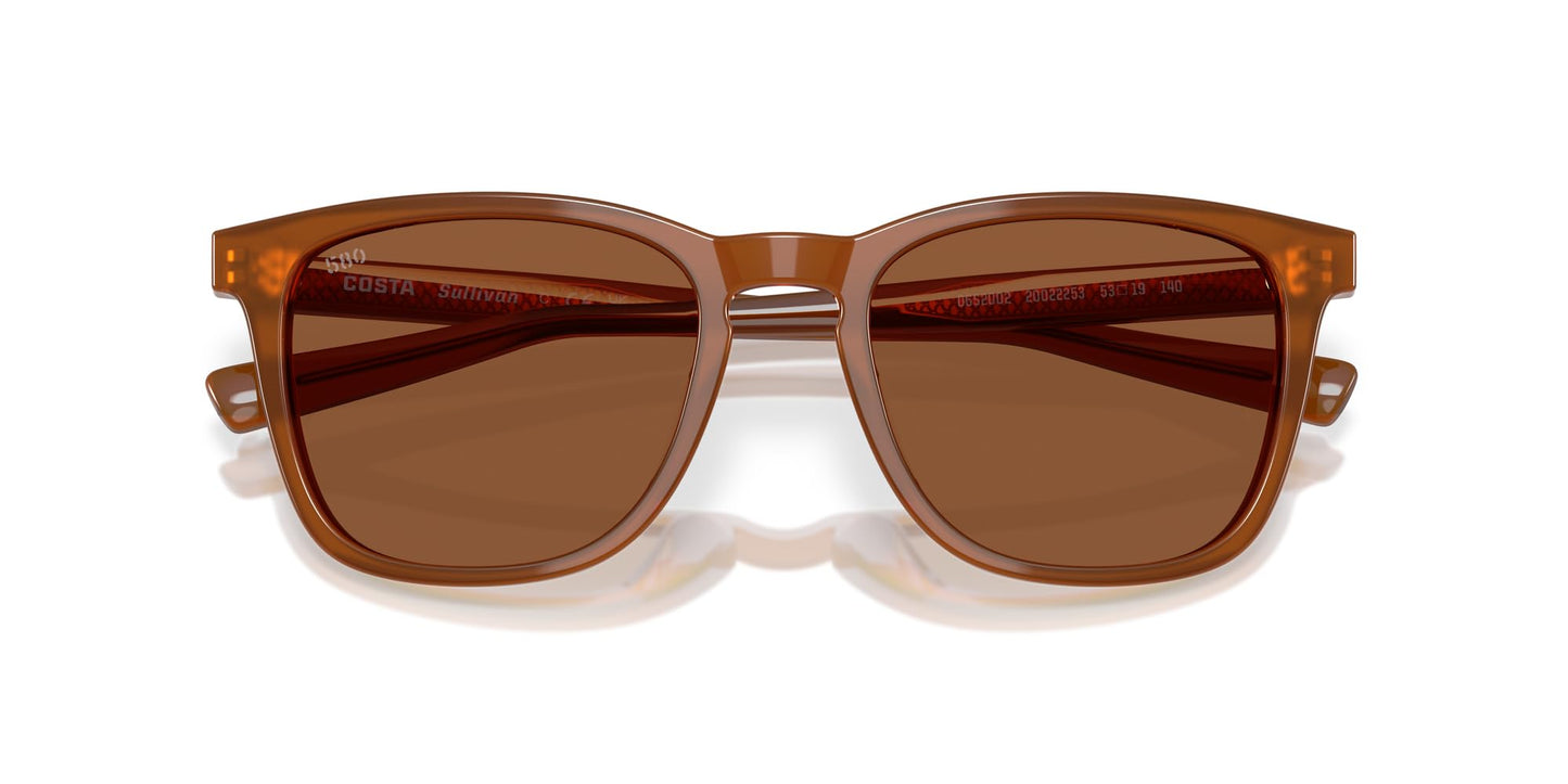 Costa Del Mar Mens Sullivan Square Sunglasses