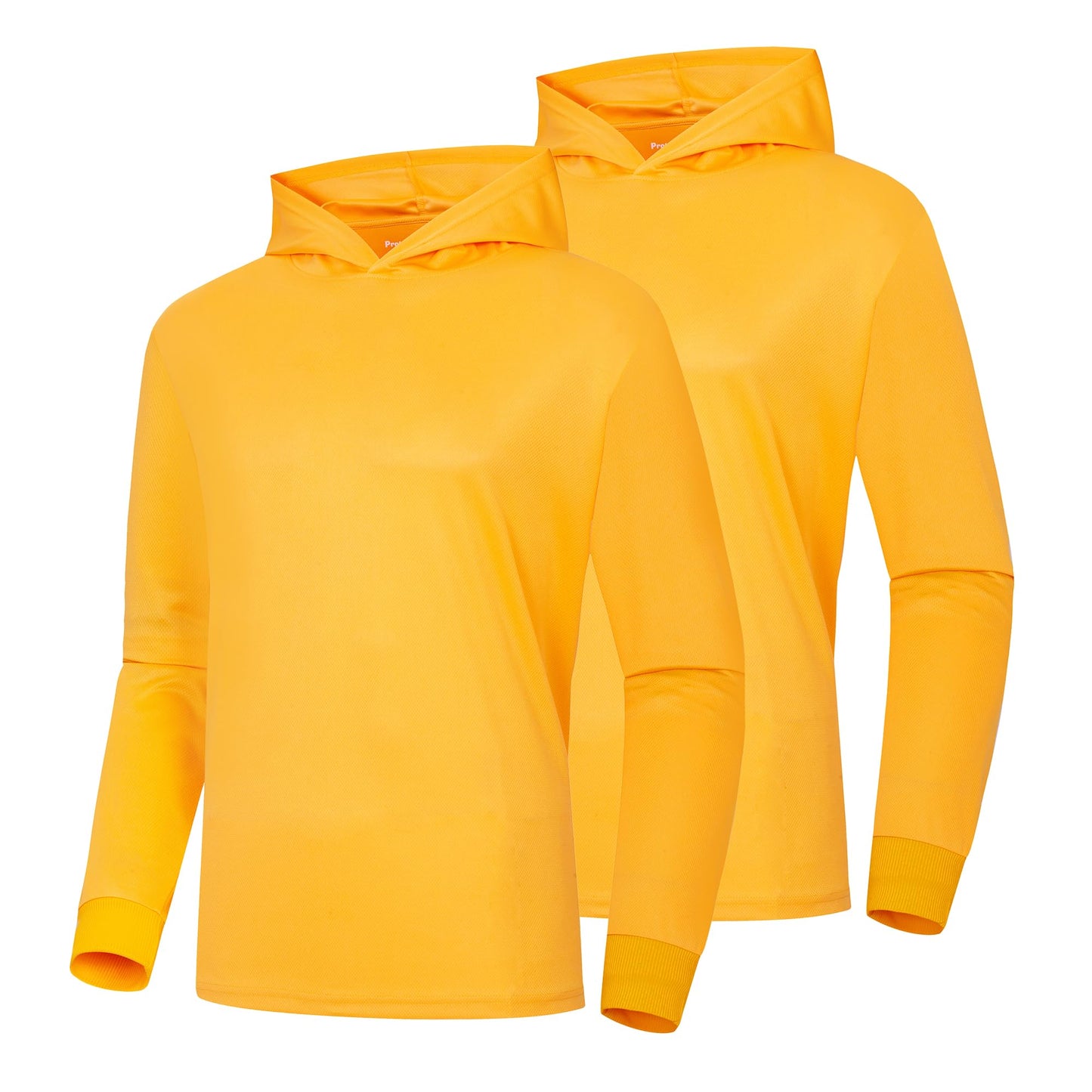 ProtectX High Visibility Sun Protection Lightweight Long Sleeve Hoodie, UPF 50+ Quick-Dry, SPF UV Shirt, Active Wear