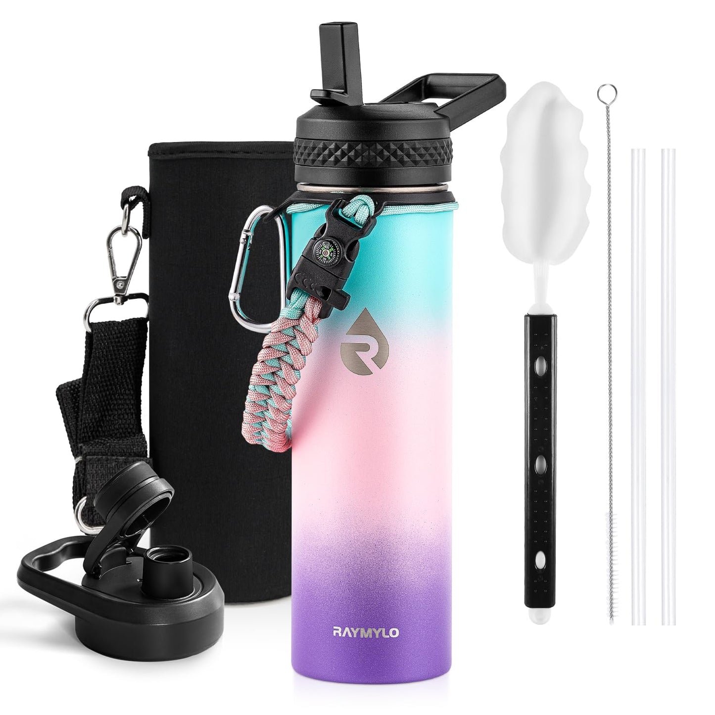 Insulated Water Bottle — 32 oz, Triple-Wall (Raymylo)