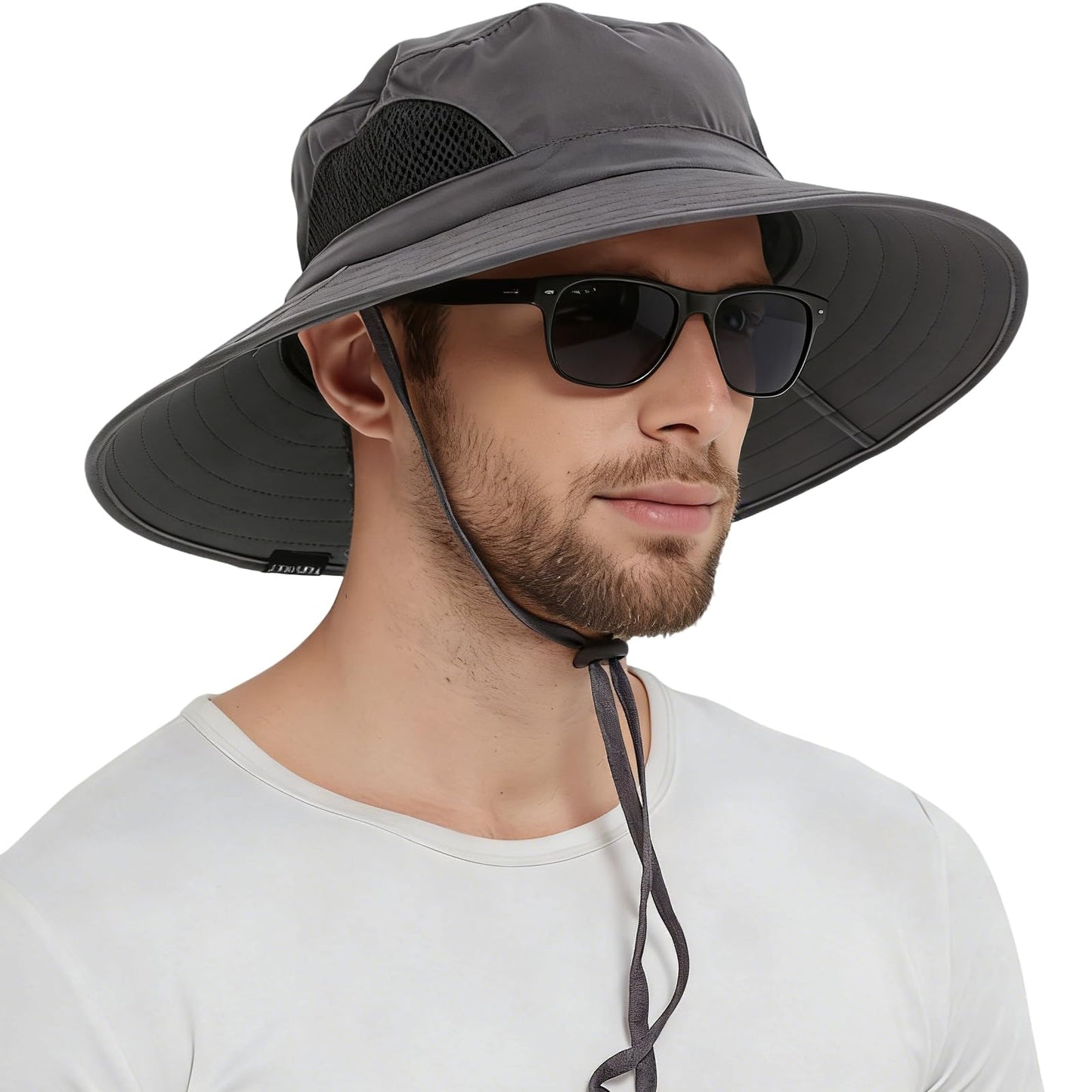 EINSKEY Wide Brim Sun Hat, UPF 50+ UV Protection Waterproof Packable Bucket Hat for Men & Women, Fishing Hiking Beach Garden