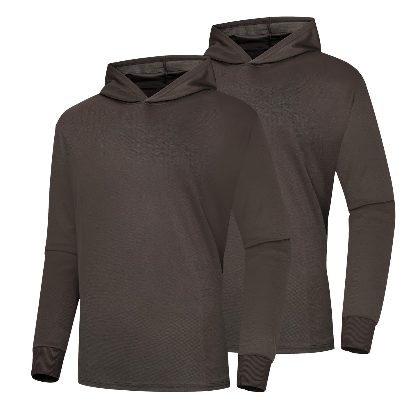ProtectX High Visibility Sun Protection Lightweight Long Sleeve Hoodie, UPF 50+ Quick-Dry, SPF UV Shirt, Active Wear