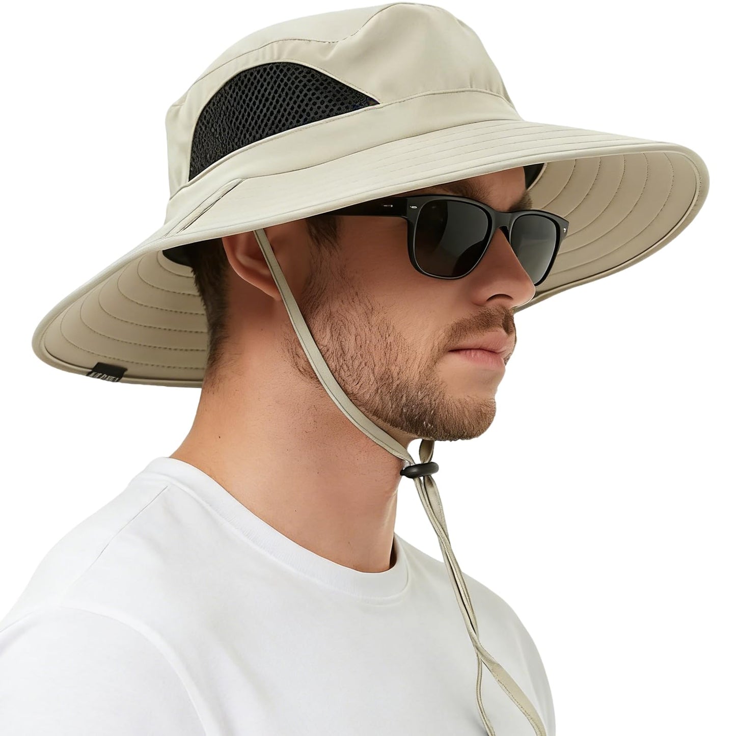 EINSKEY Wide Brim Sun Hat, UPF 50+ UV Protection Waterproof Packable Bucket Hat for Men & Women, Fishing Hiking Beach Garden