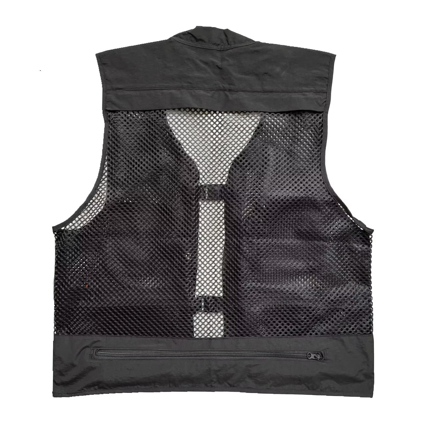 Men Mesh Breathable Multi-Pocket Vest Outdoor Travelers Fly Fishing Photography