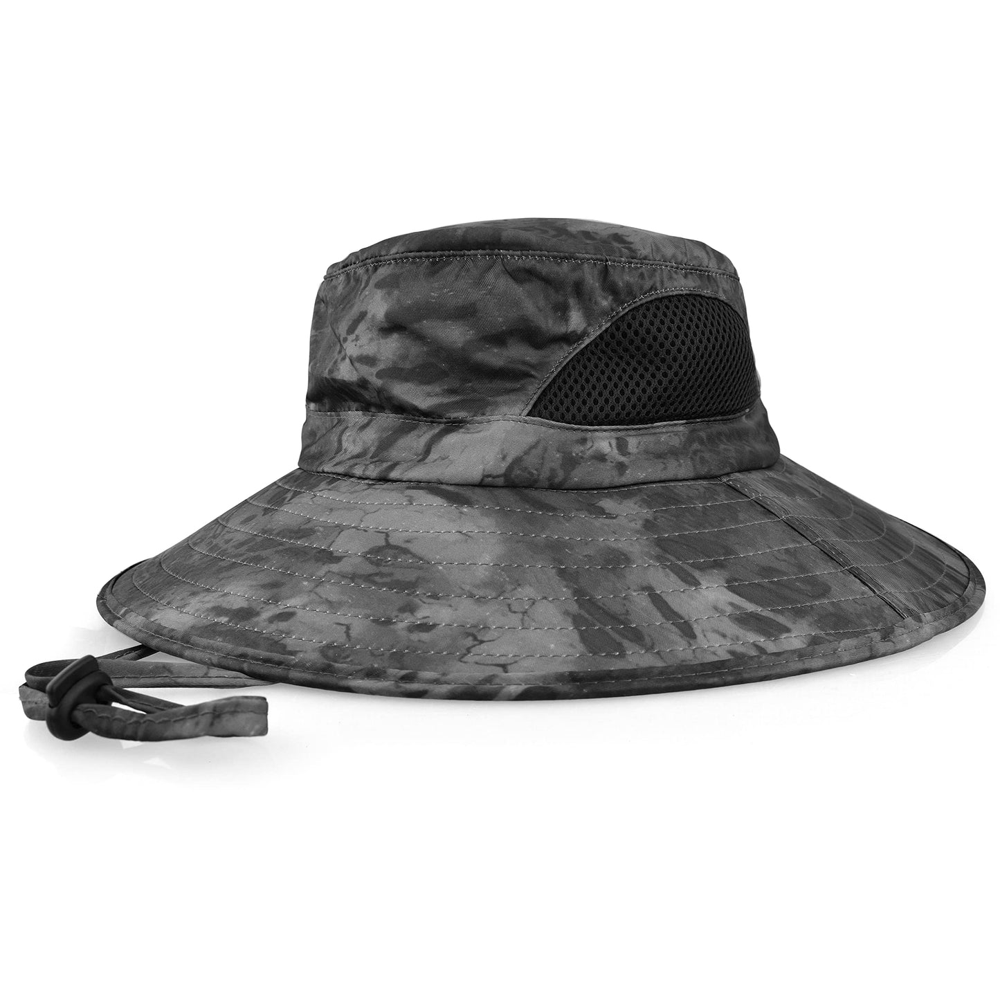 Wide-Brim Sun Hat — UPF 50+, Packable, Waterproof (EINSKEY)