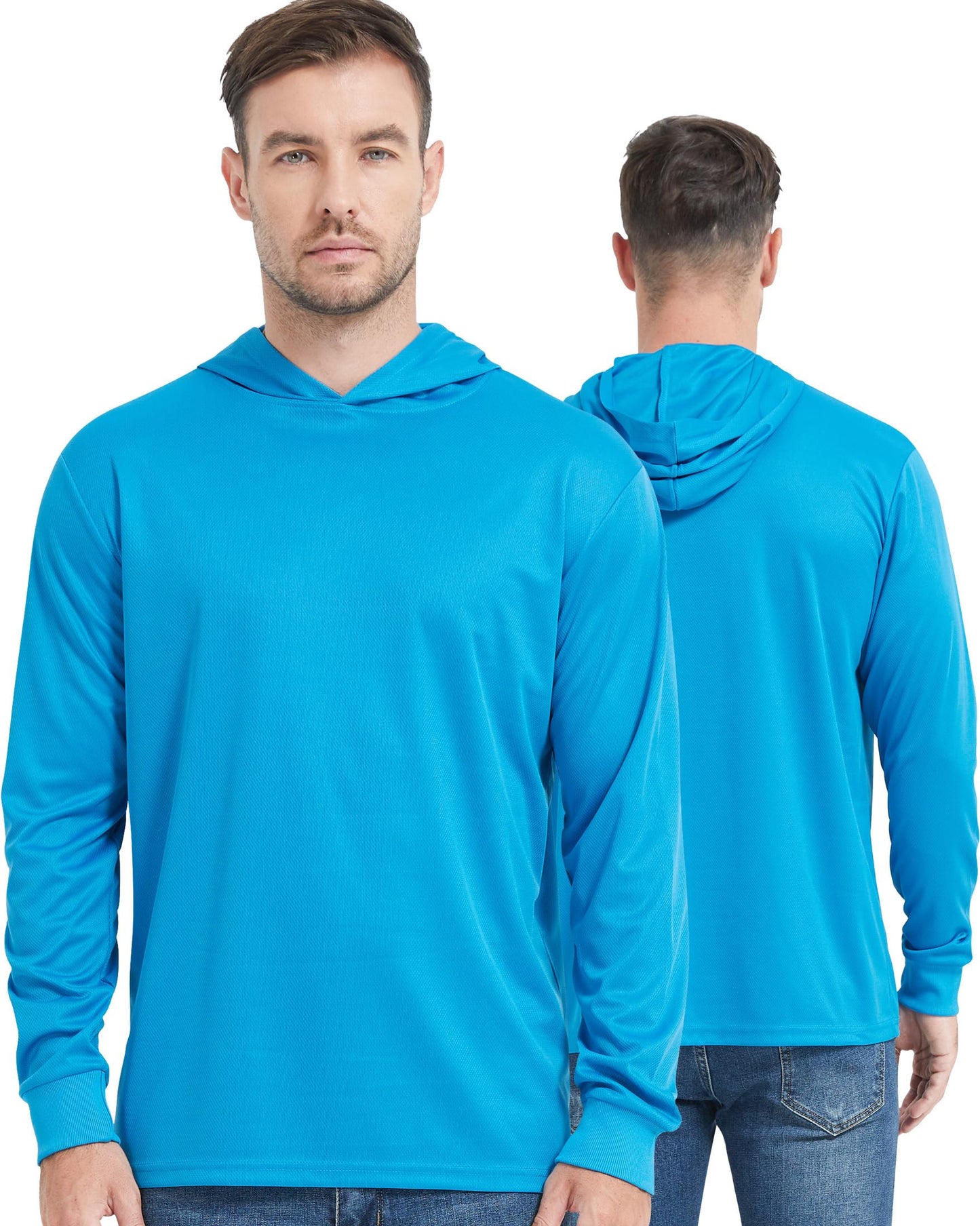 Hi-Vis Sun Hoodie — UPF 50+, Quick-Dry (ProtectX)