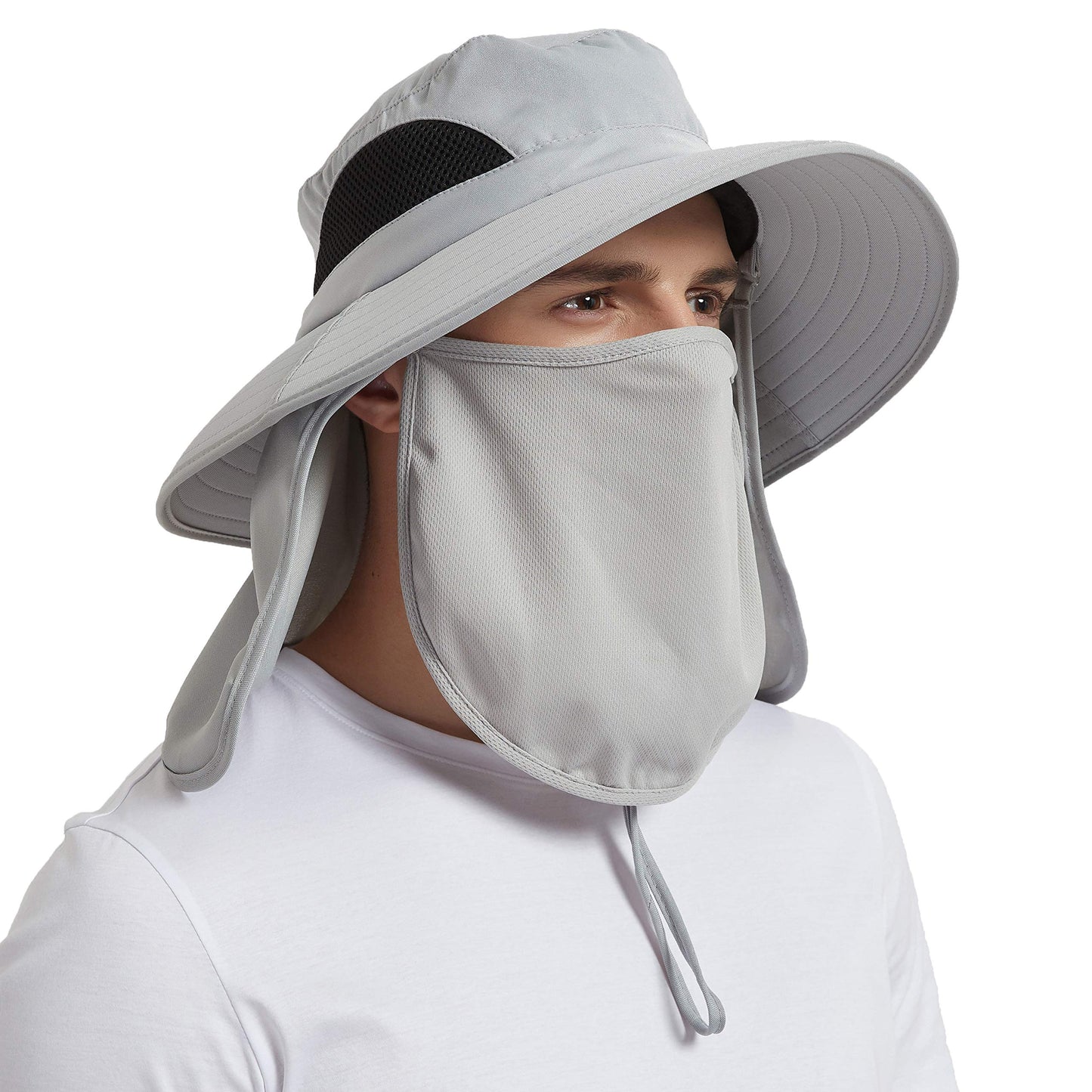 EINSKEY Wide Brim Sun Hat, UPF 50+ UV Protection Waterproof Packable Bucket Hat for Men & Women, Fishing Hiking Beach Garden