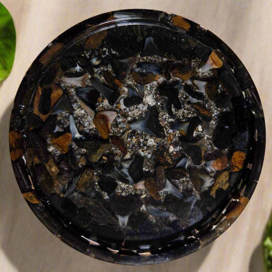 Black Sharkteeth Coaster
