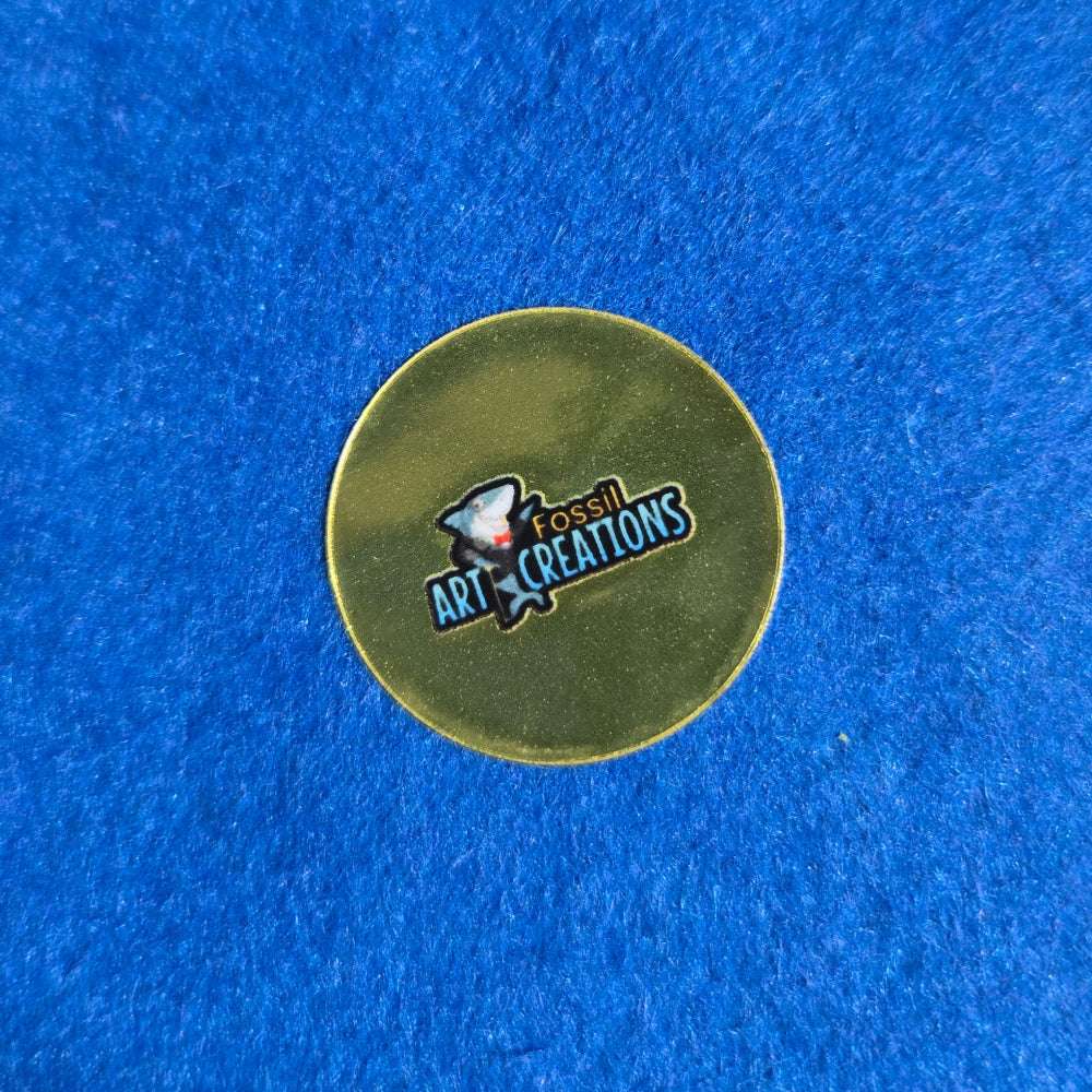 Blue Felt Back with Logo