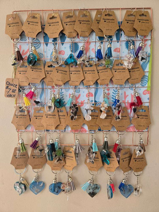 Fossil Art Keychains