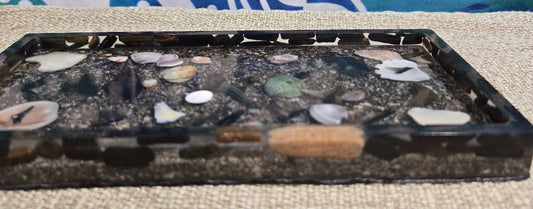 Emerald Tides Tray Fossil Art Creations