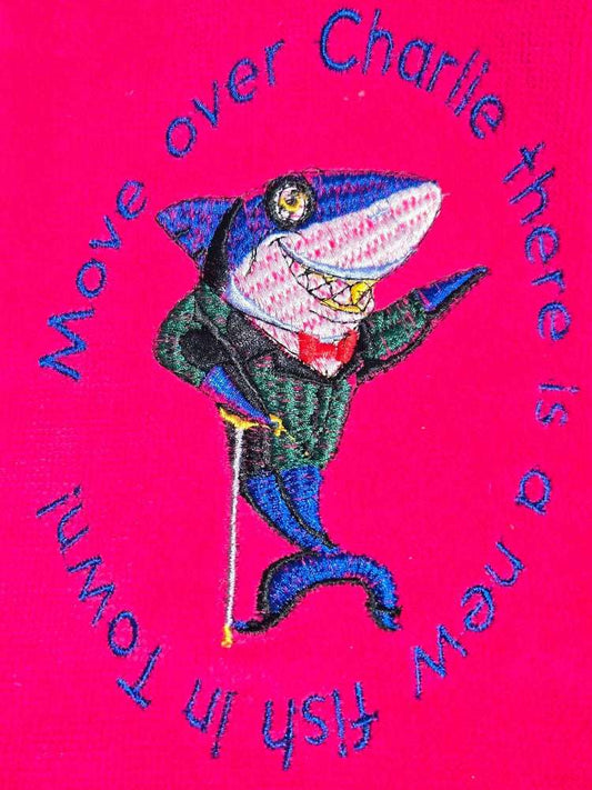 Fin-tastic Golf Towel Fossil Art Creations