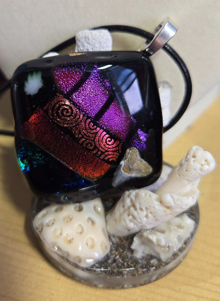 Fossil Fusion Pendant Fossil Art Creations