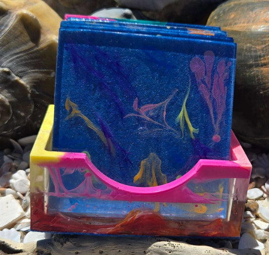 Soft Whisper Coaster Set Fossil Art Creations