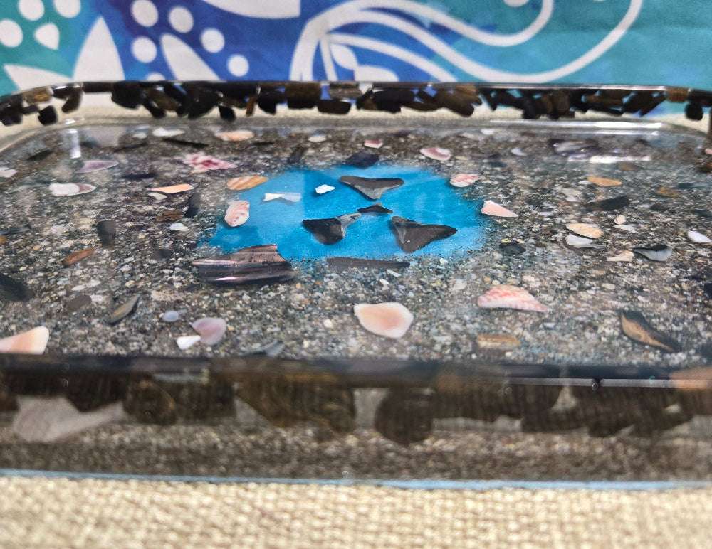 Ocean's Bounty Tray Fossil Art Creations