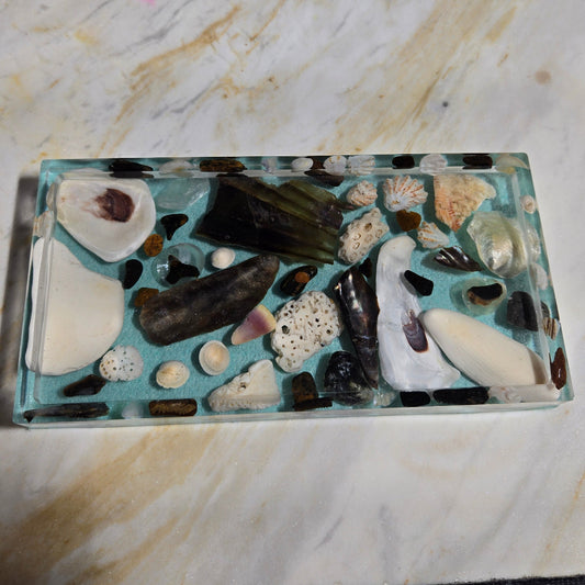 Oyster Blue Tray