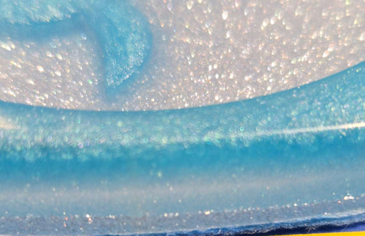 Side Blue Coaster