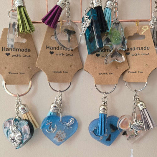 Fossil Art Creations Keychains