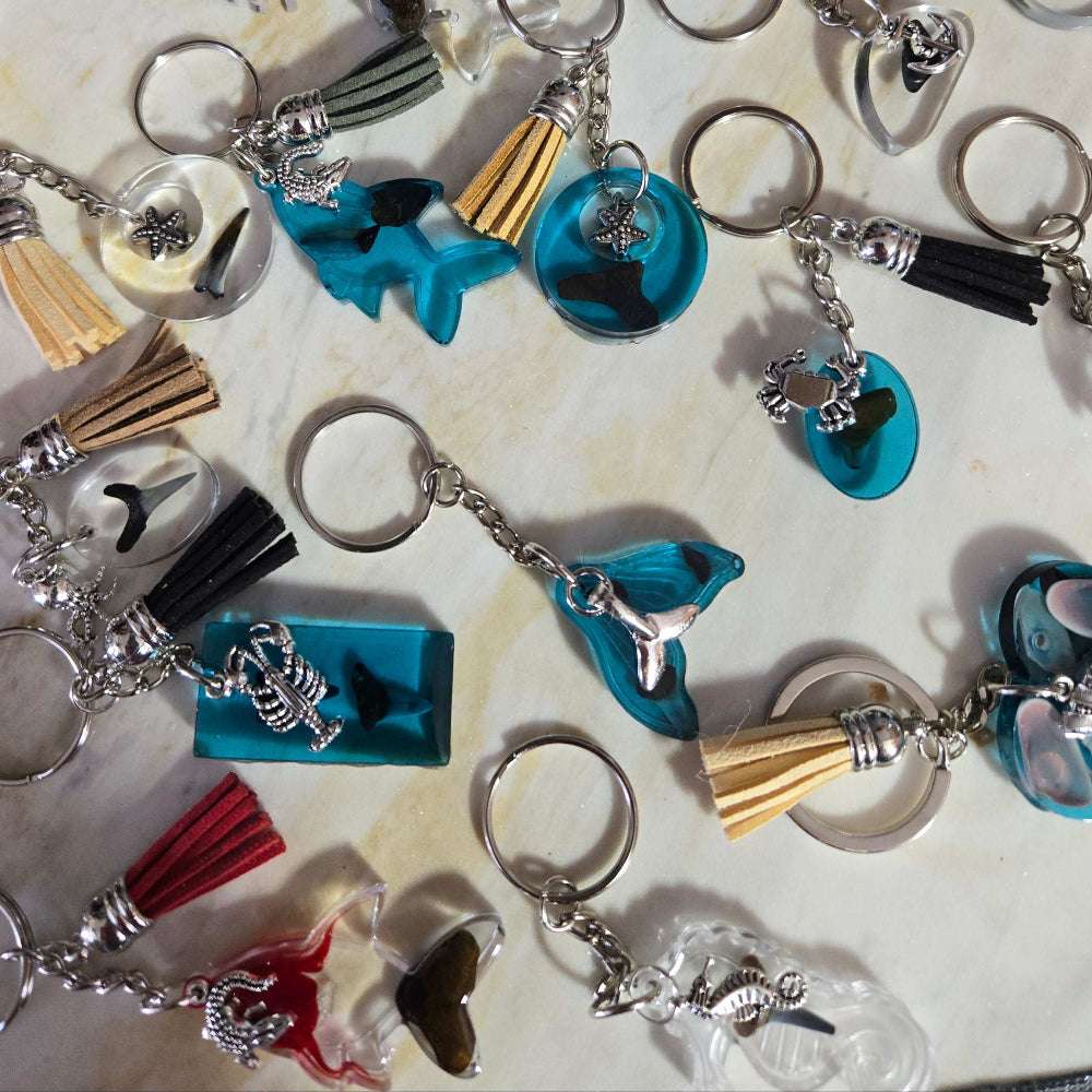 Fossil Keychains: Owner’s Choice Fossil Art Creations
